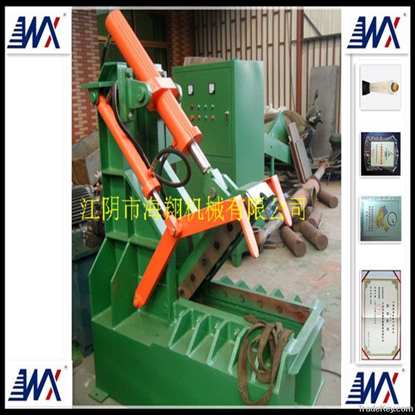 hydraulic tire /tyre crusher/waste tire recycling cutting machine