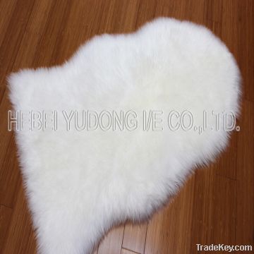 Natural sheepskin single rug