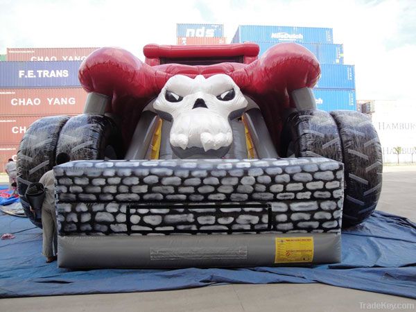 Inflatable Monster Truck Slide (Dry Slides)