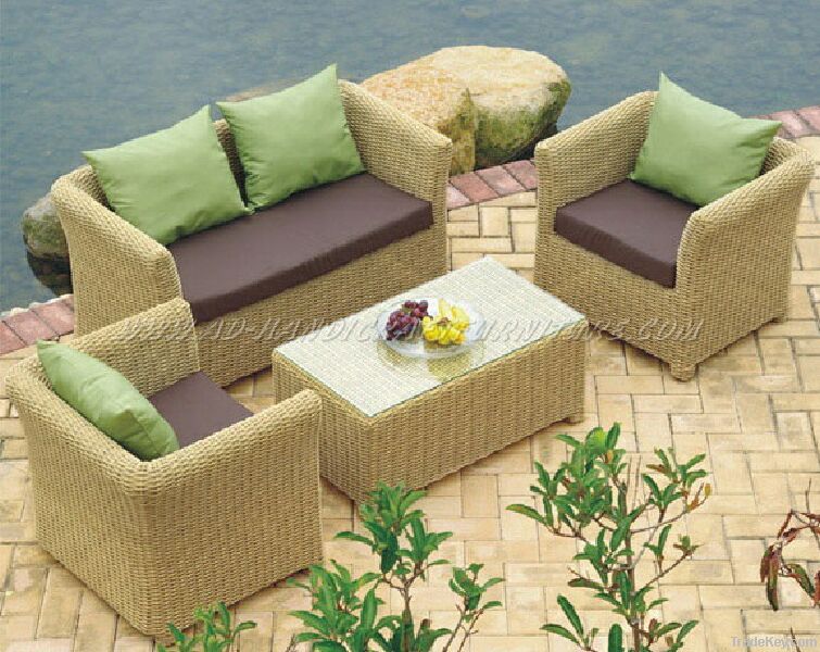 Rattan sofa set