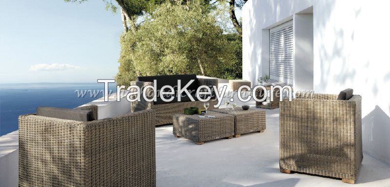 poly rattan sofa set