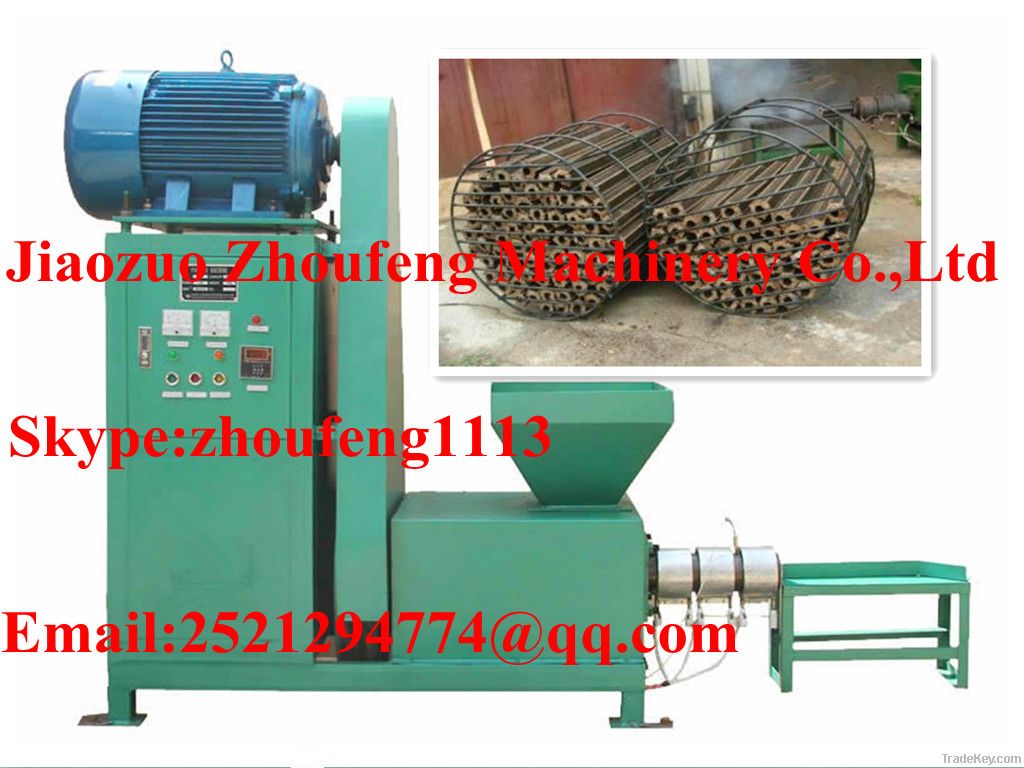 Sawdust briquette making machine / wood charcoal briquette machine