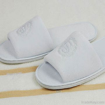 hotel velour slippers