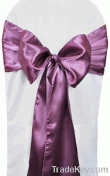 organza chair sash