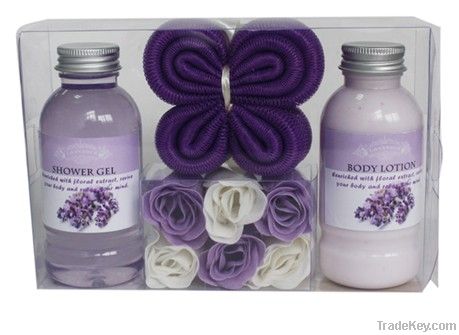 High quality skin care set/cheap bath gift set