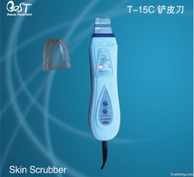 ultrasonic skin scrubber facial cleansing machine