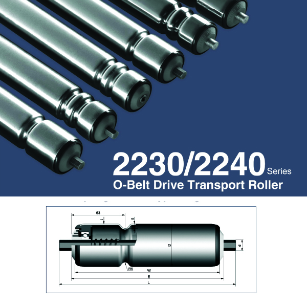 O-Belt Driven Roller