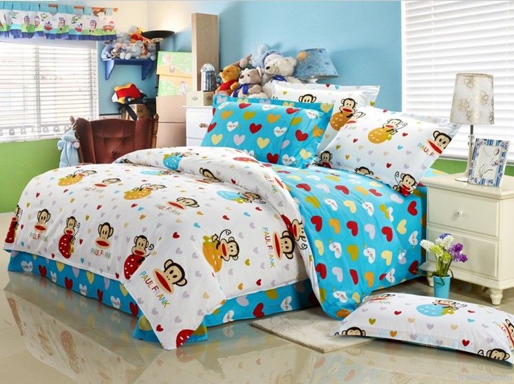 Cotton bed sheet set