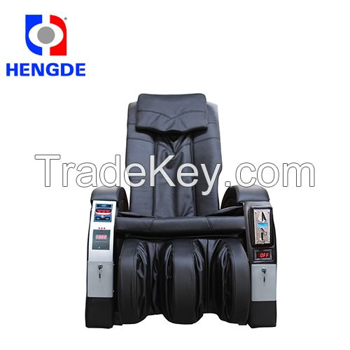 Coin &amp; bill operated vending massage chair