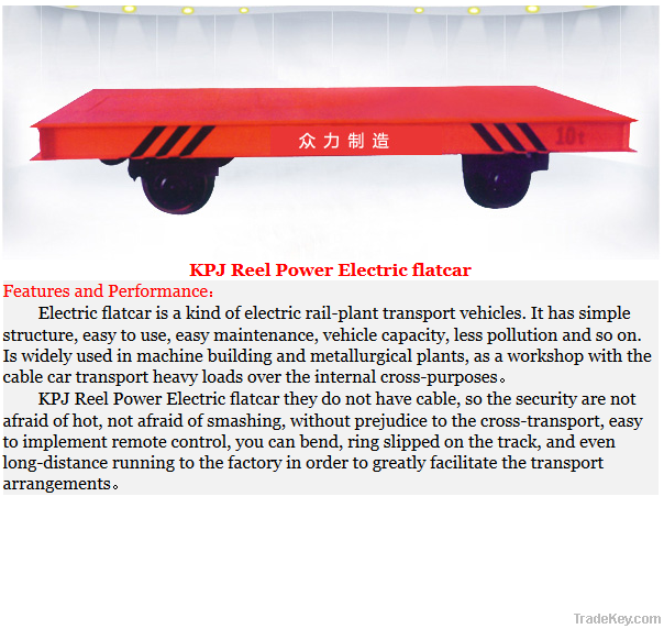 Battery Electric Flatcar