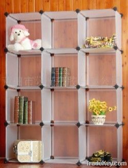 plastic cube storage shelf