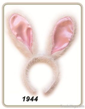 bunny headband, headband, animal headband, party headband