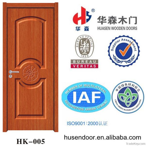 latest design wooden door for bathroom