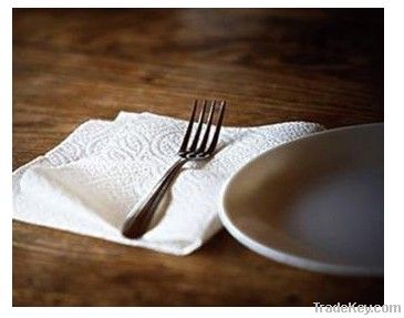 Eco-friendly White Dinner Paper Napkin