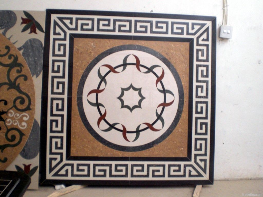 Marble Waterjet Medallion