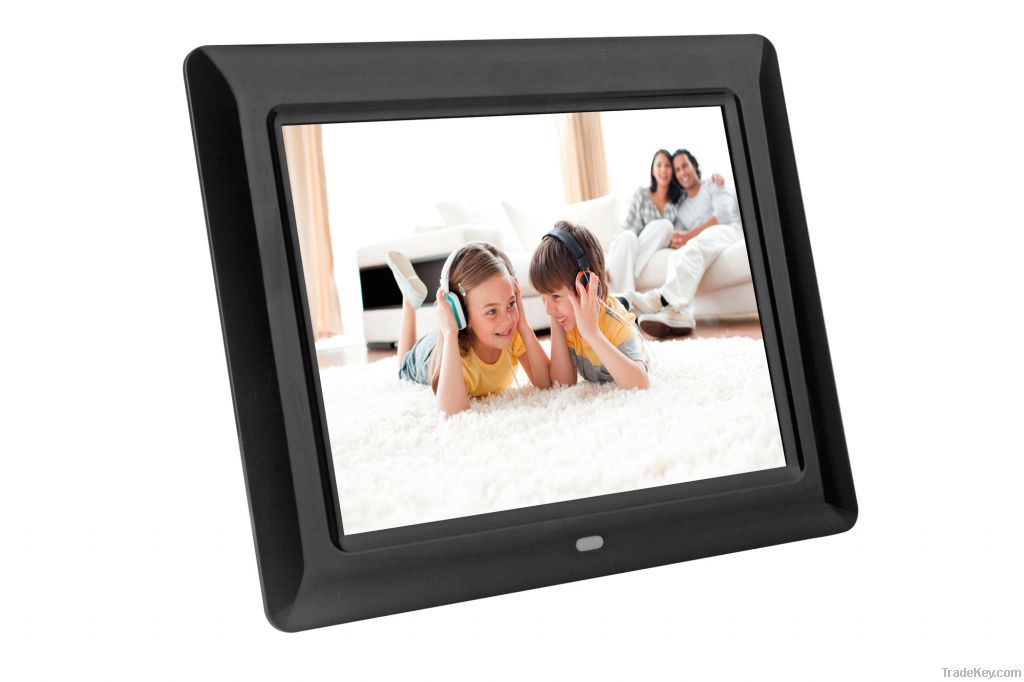 8-inch digital photo frame Basic Function, LED light high definition