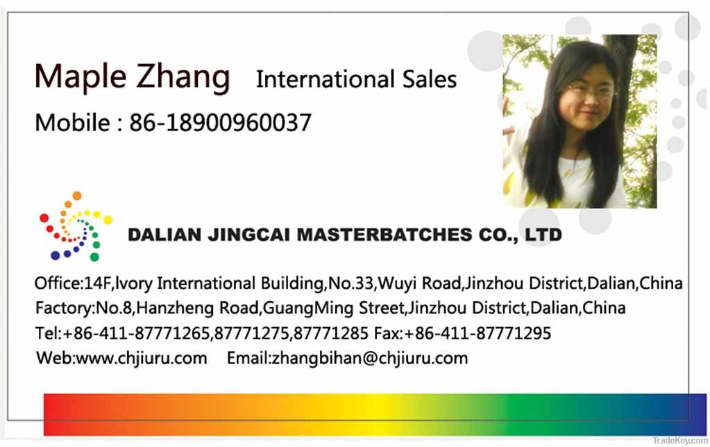 Masterbatch For Pipe