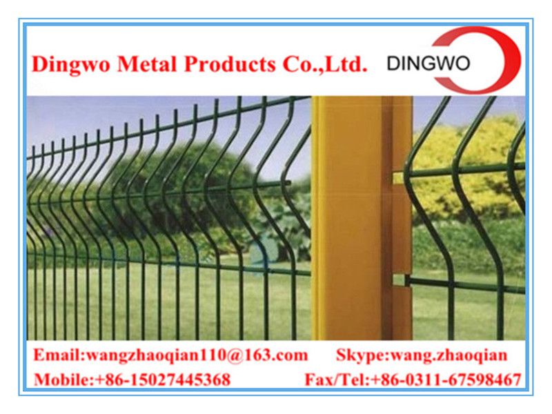 bending triangular welded wire mesh fence