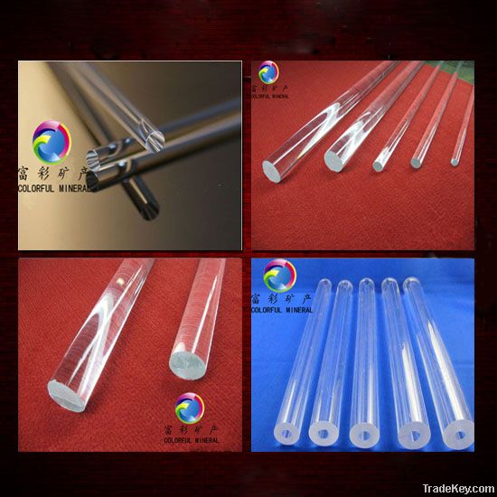 Quartz Rod/ High Purity Quartz Rod