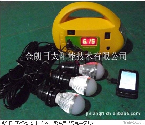 Mini solar multi-function generator system