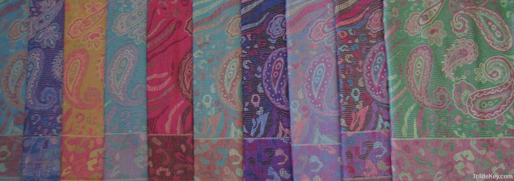 Jacquard Shawls