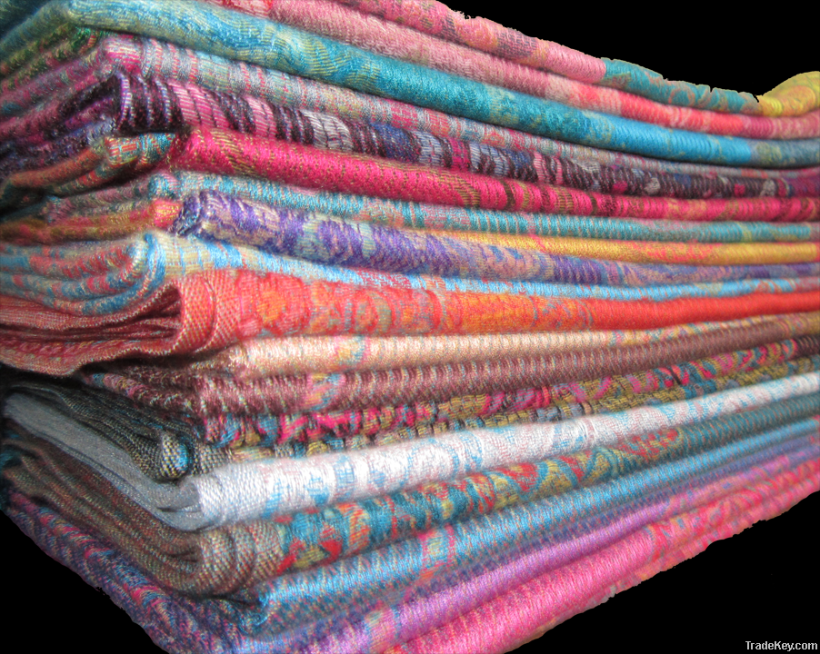 Jacquard Shawls