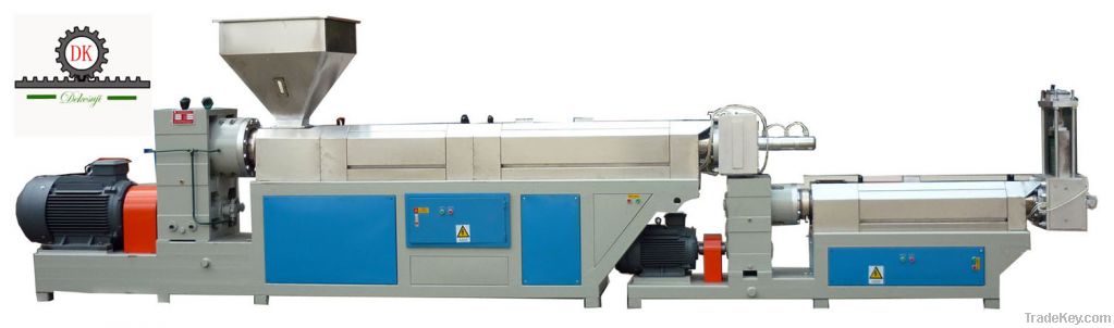 ABS, PP, PC, PS, PE DEKE Plastic Recycling Machine