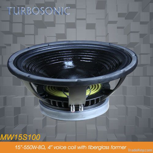 15'' bass speaker suitable for the inwall speaker (MW15S100)