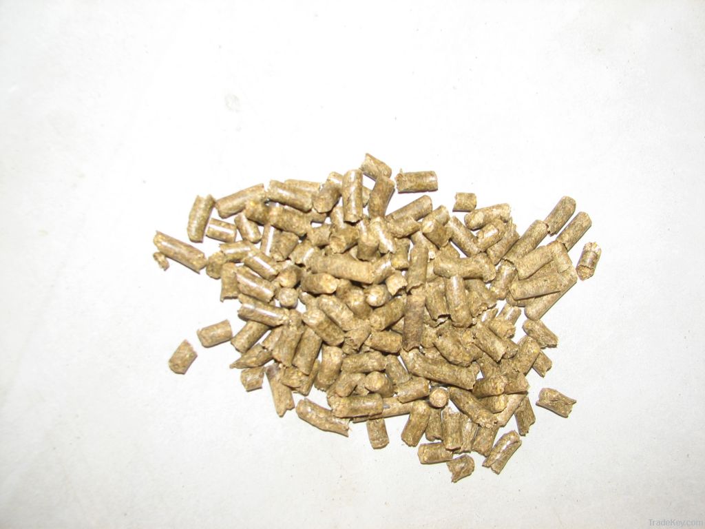 Straw pellets