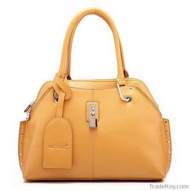 Wholesale women leather handbag Yellow