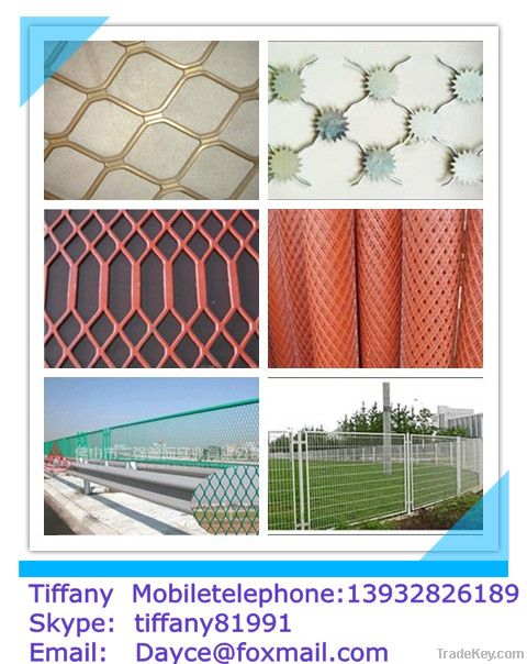 Galvanized and PVC coated welded wire fence