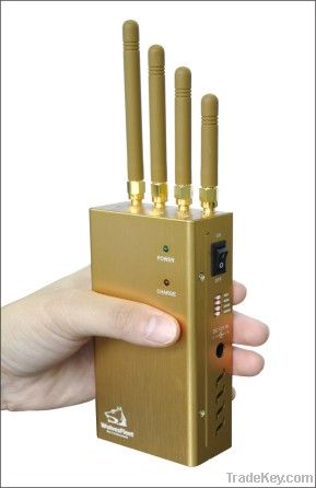 High Power Handheld Cell Phone & GPSl1 Jammer