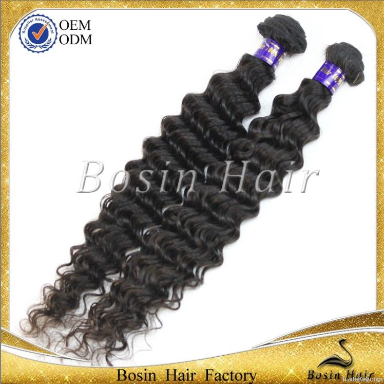 5A grade virgin brazilian human hair extension