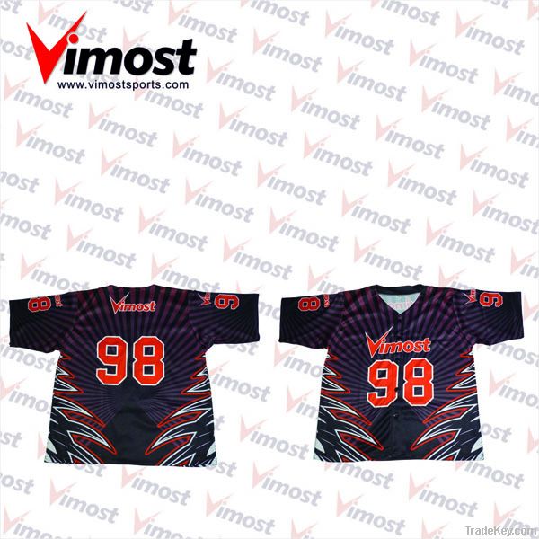 custom sublimation baseball tops