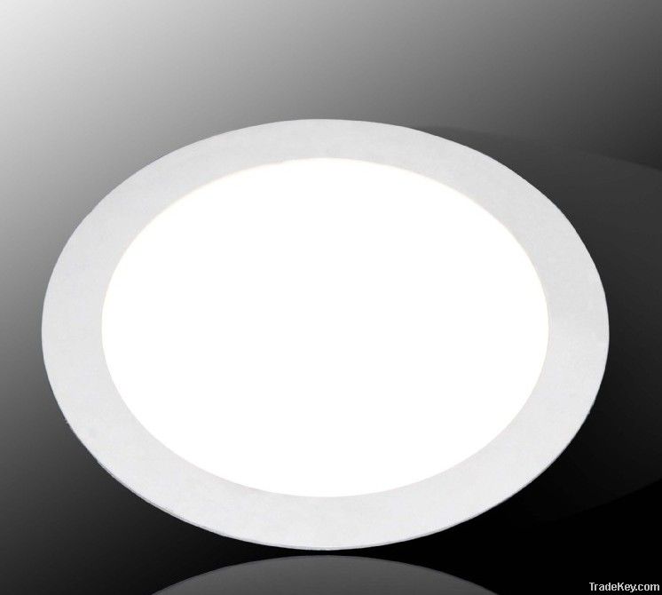 Ultra-slim LED Panel round Light with DALI dimmable and emergency