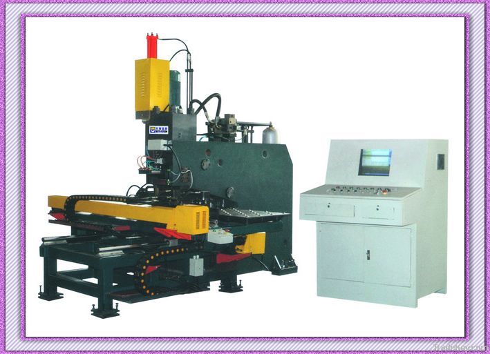 CNC Hydraulic Steel Plate Punching Drilling Machine