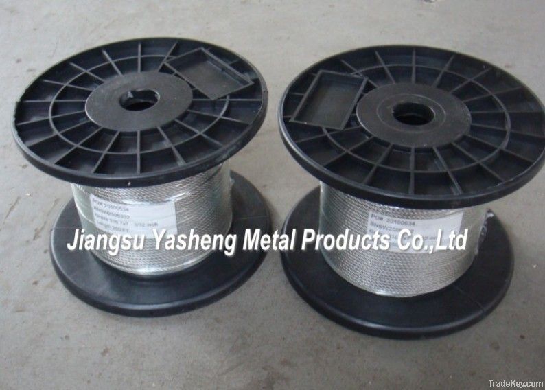 AISI304 Stainless Steel Wire Rope