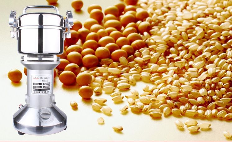 250g food grinding machine, coffee bean mill Herb medicine crusher cereal Grister convertible flour mill grain machine, electric