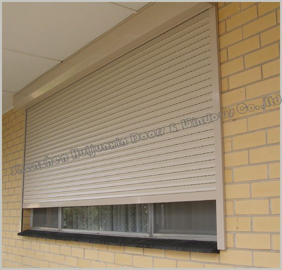 Aluminum window roller shutter