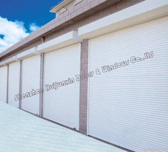 Commercial roller shutters