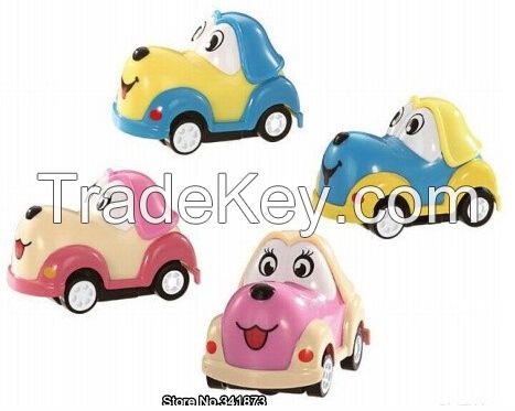 DIY educational puzzle electric rail/Electric car cartoon animals