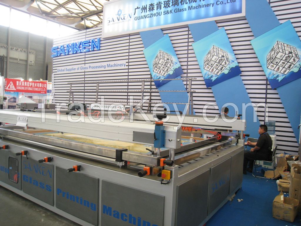 Automatic Silk Screen Printer Glass Printing Machine