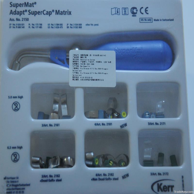 2013 Dental Kerr SuperMat Adapt SuperCap Matrix