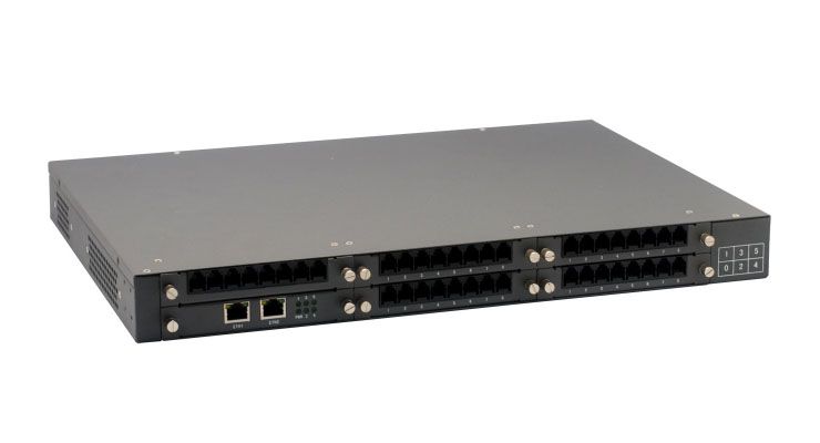 Voip 24 FXS Port + 2 LAN port analog gateway