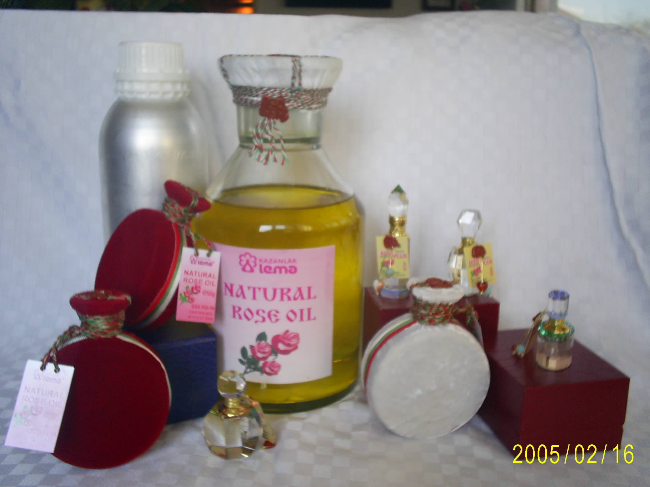 Rose Oil and Rose Water