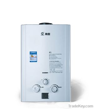 Flue gas water heater