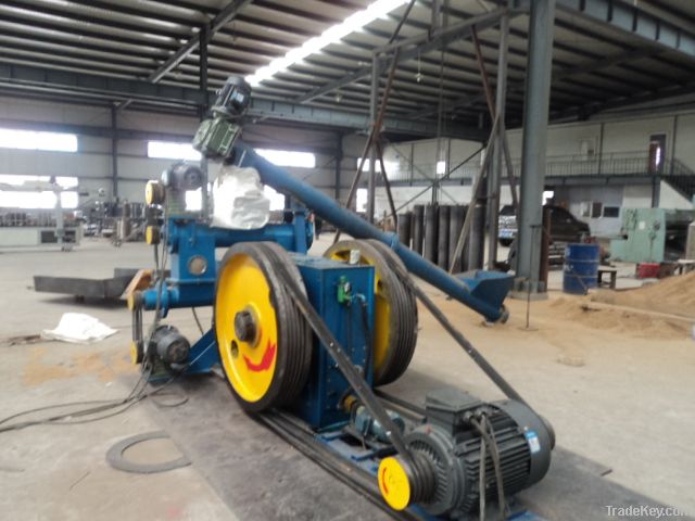 wood briquette making production line