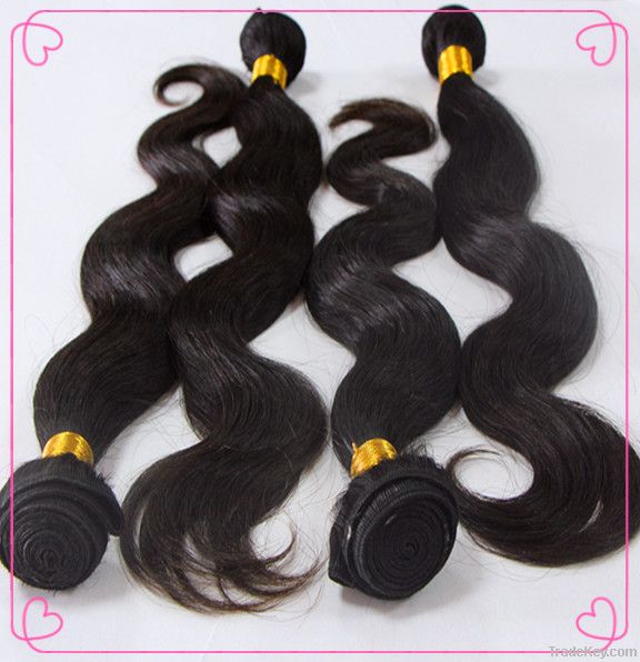 factory price indian virgin remy hair weft