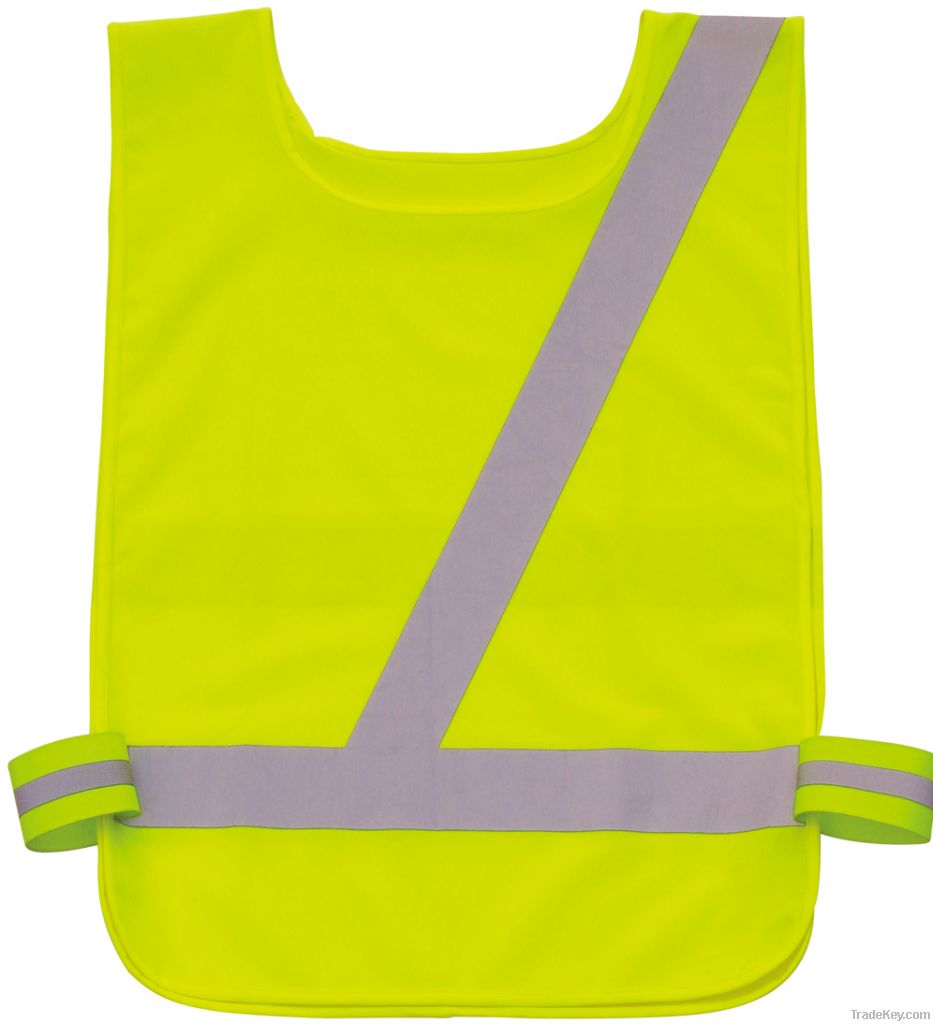 High visibility safety vest