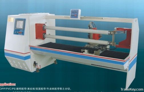 Double shaft auto roll cutting machine